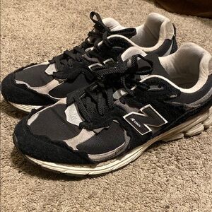 New Balance Black and White Sneakers